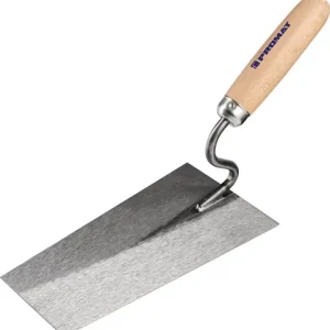 Meistverkauft PROMAT Maurerkelle Länge 200 mm Breite 140 mm mit Buchenholzheft. S-Hals 115 mm