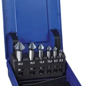 PROMAT Kegelsenkersatz 6,3-20,5 mm 6.3/ 8.3/ 10.4/ 12.4/ 16.5/ 20.5 mm Schneller Versand