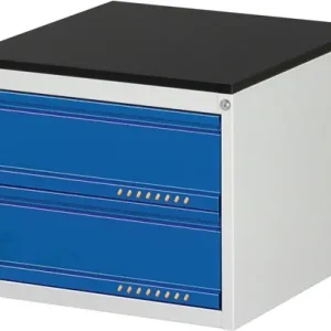 Zertifiziert PROMAT Schubladenschrank H460xB580xT650mm Einfachauszug 460 mm