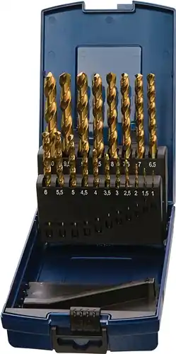 Highlight PROMAT Spiralbohrersatz Nenn- Durchmesser 1-10,5x0,5 mm 19 teilig (Nicht verfügbar) VA