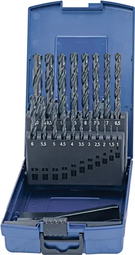PROMAT Spiralbohrersatz Nenn- Durchmesser 1-10x0,5 mm 19 teilig VA Nur Heute