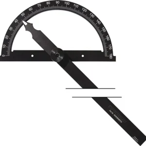 PROMAT Winkelmesser Gradbogen- Durchmesser 200 mm 120 mm (Nicht verfügbar) Bestseller
