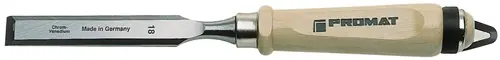Neu PROMAT Stechbeitel Schneidenbreite 14 mm mit Zwinge mit Zwinge