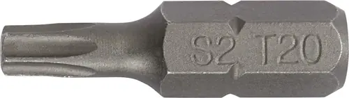 PROMAT Bit 1/4 Zoll T 20 Länge 25 mm P829158 DIN 3126. ISO 1173. Form C 6.3 Preisreduziert