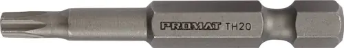 Preis Gesenkt PROMAT Bit 1/4 Zoll T 30 Länge 50 mm P829186 (Nicht verfügbar) DIN 3126. ISO 1173. Form C 6.3