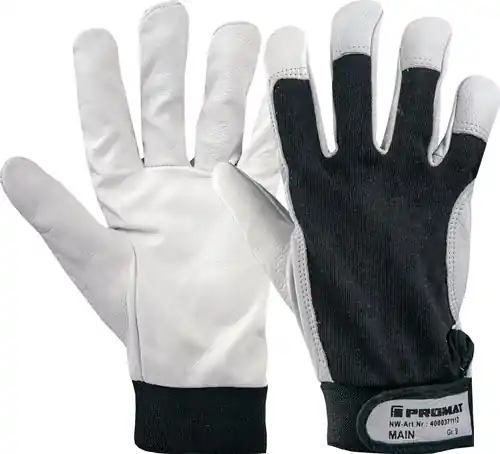 PROMAT Handschuhe Größe 9 schwarz/naturfarben 8 Rabatt