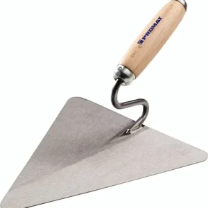 Kracherpreis PROMAT Berliner Maurerkelle L200xB190mm mit Buchenholzheft. S-Hals 200 mm