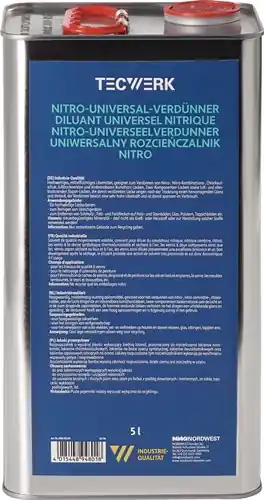 Top-Seller TECWERK Nitrouniversalverdünner 5 l