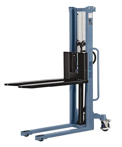 TECWERK Hochhubstapler Tragfähigkeit 1000 kg Gabellänge 1150 mm Preisreduziert