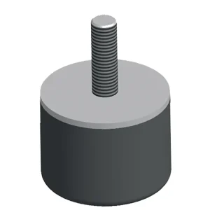 Gummi-Metall-Puffer Gewindebolzen einseitig Schneller Versand