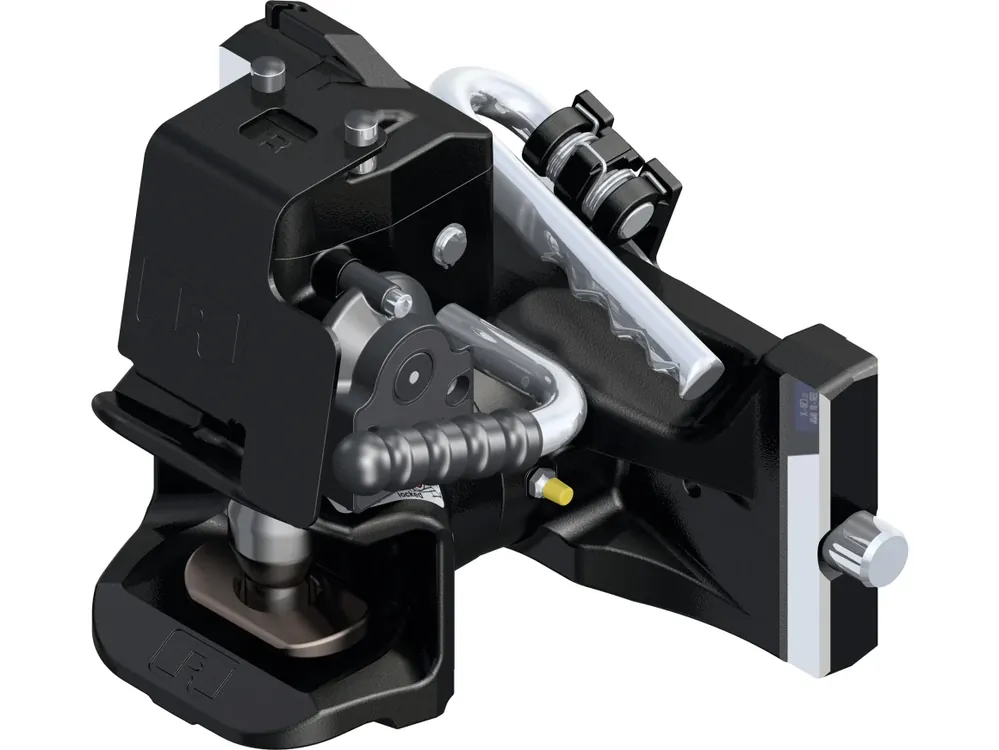 Preisknaller Rockinger Zugmaul "RO855D" automatisch ohne Sicherheitssensor, mit Adapterplatte, Ø Bolzen 30,6 mm