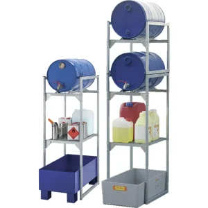 Cemo Regal "120" 82 x 131 x 45 cm, 1 x Fassauflage, 1 x Gitterrost, Wanne Garantierte Lieferung