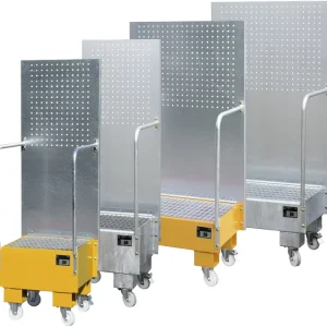 BAUER® SÜDLOHN Auffangwanne "LPW-60", für 60 l Fässer, , fahrbar, mit Gitterrost Top-Preis
