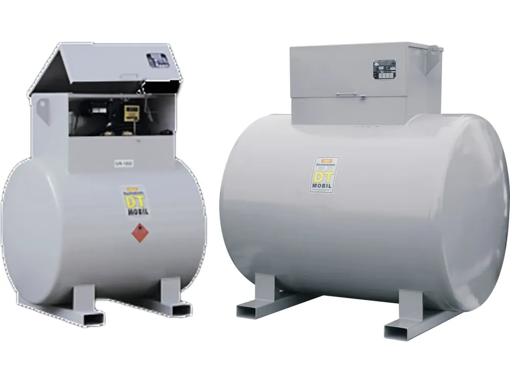 Cemo Tankanlage "DT-Mobil" , für Diesel; Biodiesel, mobil, ohne Pumpe, doppelwandig, liegend Preisknaller