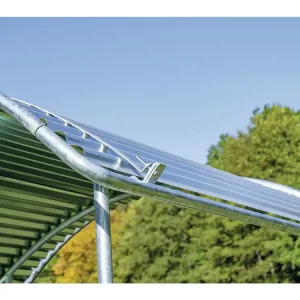 Solange Der Vorrat Reicht Patura Dachkanten-Schutzbügel Stahlrohr verzinkt für Viereckraufen
