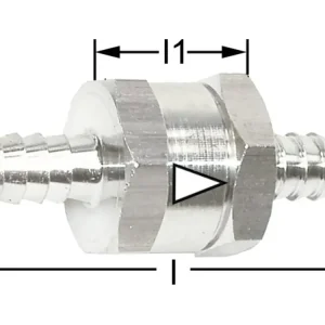 Sonderaktion Rückschlagventil für Polyamidrohre