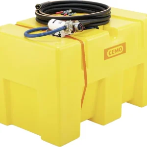 Schnäppchen Cemo Bewässerungsanlage "BWS 25-PRO PE", PE-Fass, Zahnradpumpe, integrierte Schwallwand (450/600 l), GEKA-Kupplung