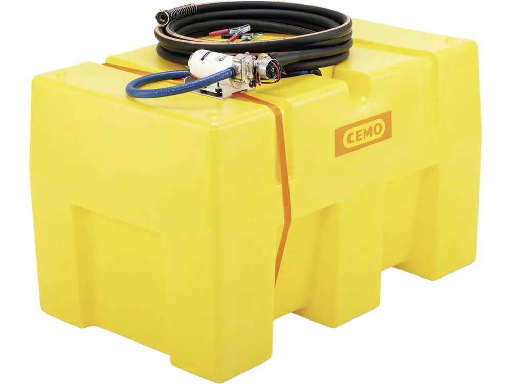 Schnäppchen Cemo Bewässerungsanlage "BWS 25-PRO PE", PE-Fass, Zahnradpumpe, integrierte Schwallwand (450/600 l), GEKA-Kupplung