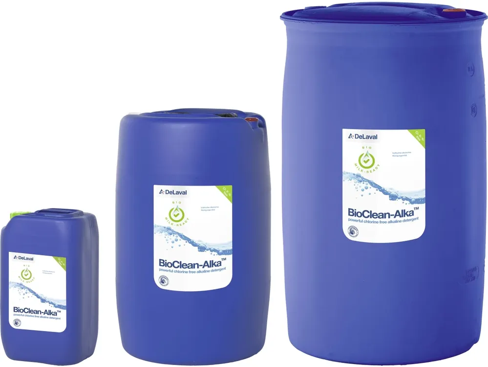 Beliebt DeLaval Melkmaschinenreiniger "BioClean-Alka™" alkalisch, flüssig, chlorfrei