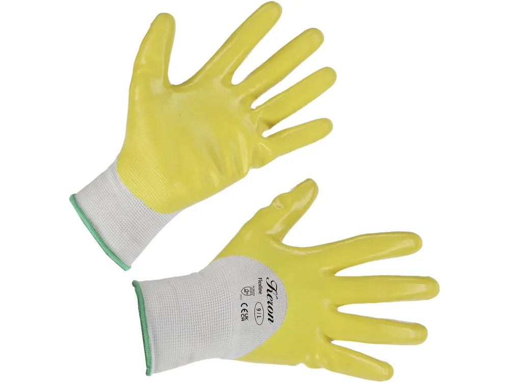 Keron Handschuhe "Flexline" Polyester-Feinstrick, nitrilbeschichtet Bestpreis