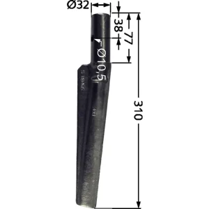 Industriehof® Kreiseleggenzinken 310 mm für Kreiselegge Breviglieri, Schmotzer Top-Preis