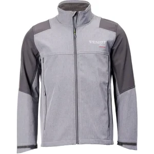 Must-Have Fendt Softshelljacke "Profi" Herren blassgrau; nachtgrau