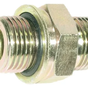 Einschraubverschraubung "GE-OR", zöllig, BSPP, zylindrisch/zöllig; UNF-UN, gerade, O-Ring und Kammerring/flachdichtend O-Ring Geprüft