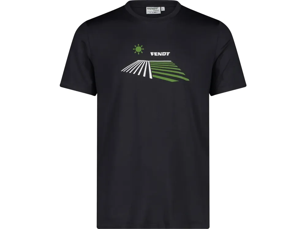 Expressversand Fendt T-Shirt Herren schwarz