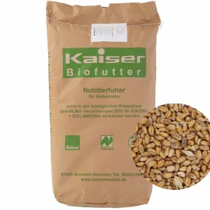 Knallerangebot Kaiser Bio-Weizen A (anerkannte Ware) naturbelassener Futterweizen in Bio-Qualität