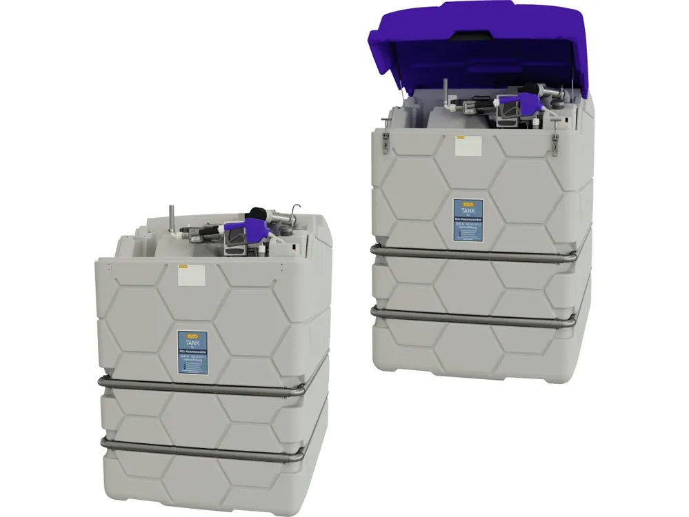 Bestseller Cemo Tankanlage "Cube AdBlue® Indoor/Outdoor Basic" 2.500 l für AdBlue®, stationär, 230 V-Pumpe