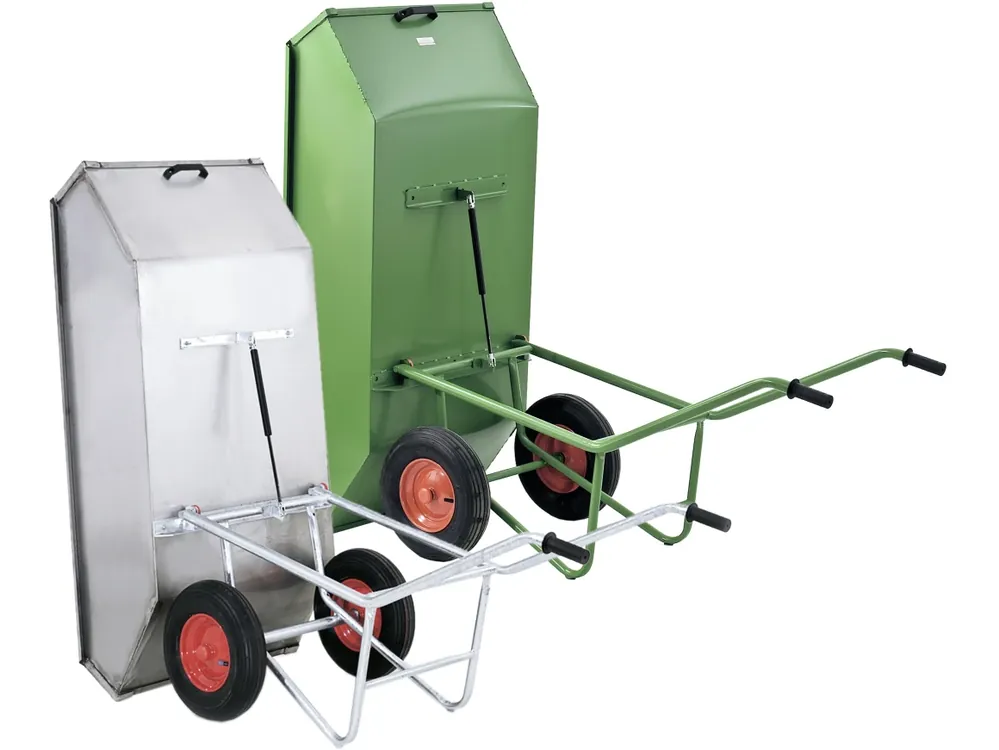 Growi® Kippkuli 450 l, Metall, kippbar Solange Der Vorrat Reicht