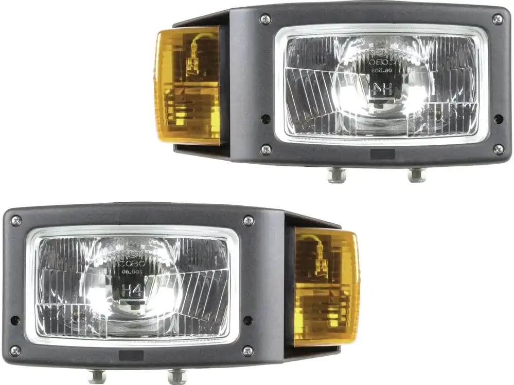 Herth + Buss Hauptscheinwerfer links/rechts, H4; T4W, 12 V; 24 V, 252 x 119 x 129,5 mm, Anbau Must-Have