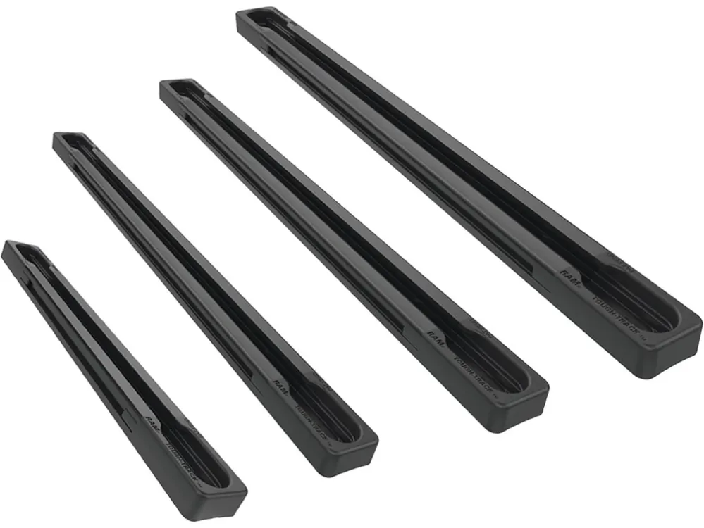 RAM® MOUNTS Schiene "Tough-Track™" Aluminium/Kunststoff schwarz mit Endkappen Günstig
