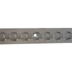 Wochenendangebot TRAILER POOL Airlineschiene Aluminium quadratisch, aufgesetzt, innen, 1-fach