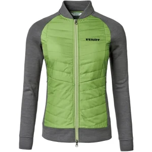 Fendt Hybridjacke Damen grau; grün von Schöffel Schnäppchen