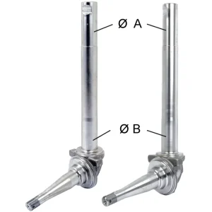 Expressversand Achsschenkel links/rechts Länge 298,45 mm, für Ford New Holland 200, 300, 2000, 3000, 4000