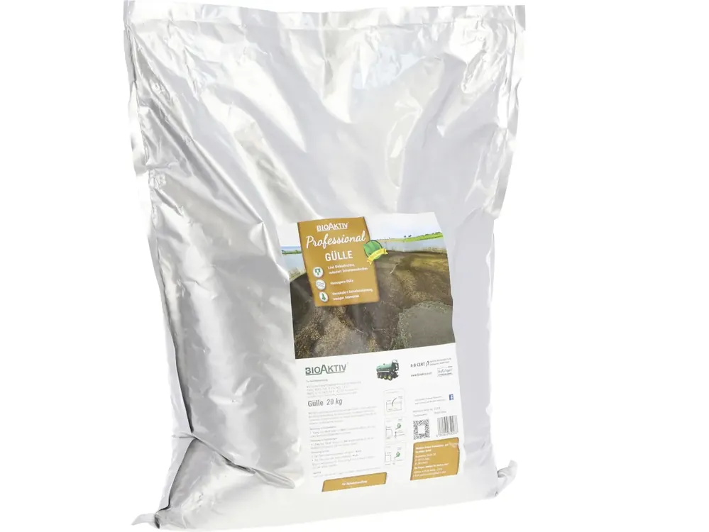 Sofort Bestellen BioAktiv® Professional GÜLLE Biokatalysator aus naturreinem Calciumcarbonat für bessere Verrottung der Gülle