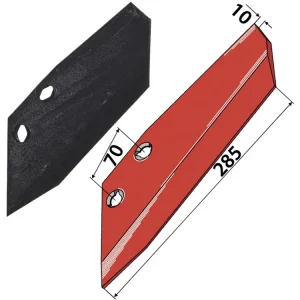 Industriehof® Scharflügel links/rechts 285 mm, für Grubber Pöttinger Synkro 96x Rabatt