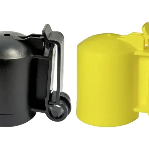 Begrenztes Angebot Patura Kopfisolator für T-Pfosten, Breitbänder bis 40 mm, Seile und Litzen 10 St.