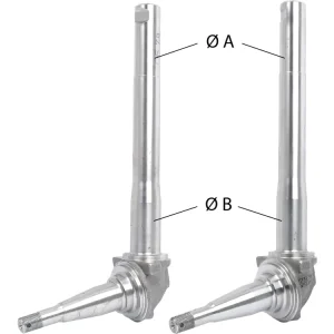 Echt Achsschenkel links/rechts Länge 298,45 mm, für Ford New Holland 300, 2000, 3000, 4000