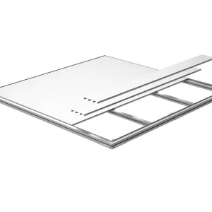 Biohort SmartBase Fundament Gerätehäuser Highline, AvantGarde, Panorama SmartBase HighLine aluminium Bodenplatte Preisreduziert