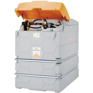 Sonderaktion Cemo Tankanlage "Cube Outdoor Premium" für Diesel, stationär, 230 V-Pumpe