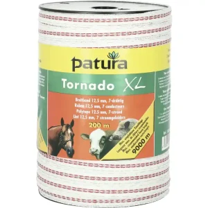 Patura Breitband "Tornado XL" weiß; rot 12,5 mm Günstig