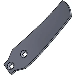 Meistverkauft Leitblech 277 x 44,30/80 x 8 mm links/rechts, schmal, für Grubber Horsch Terrano