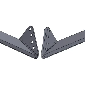 Beliebt Scharflügel 216,5 x 176 x 10 mm für Grubber Horsch TerraGrip, Terrano, Tiger
