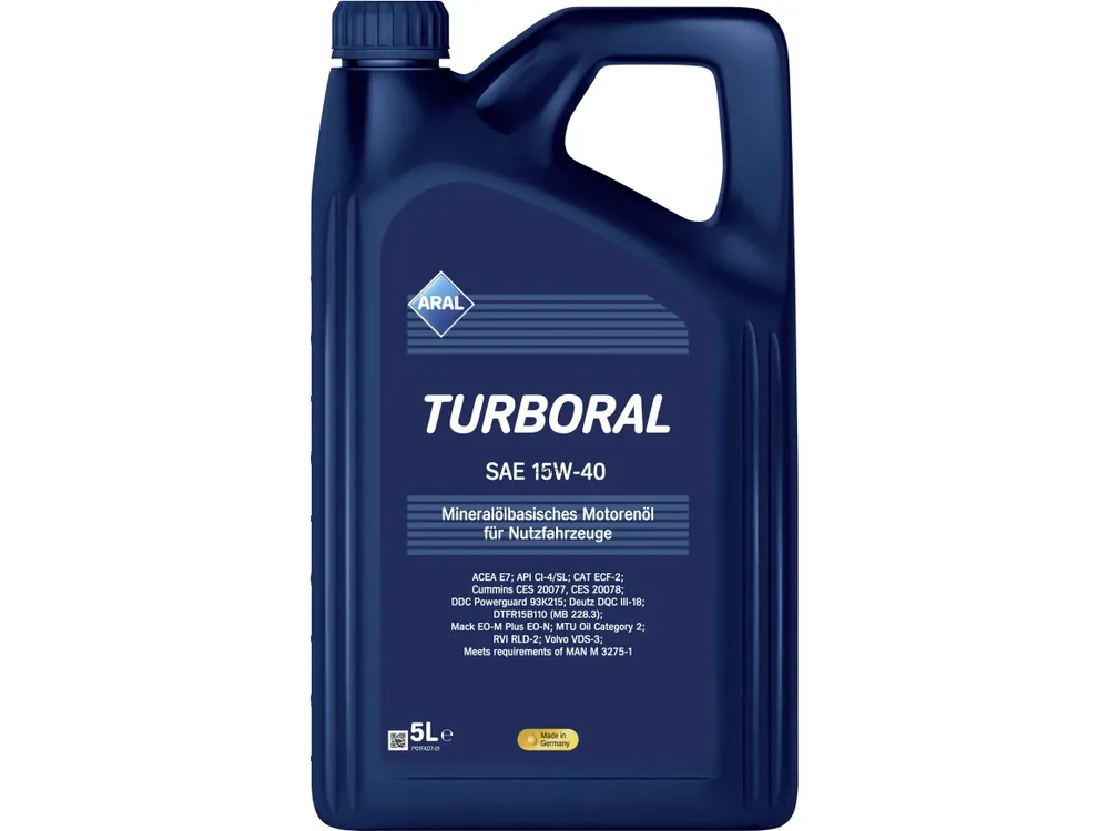 Aral Turboral 15W-40 SAE 15W-40 Universal-Nutzfahrzeugmotorenöl Top-Preis