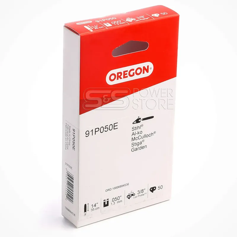 Geprüft Oregon Sägekette 91P050E Xtraguard 3/8" 1,3 mm 50 TG 35 cm Halbmeißel