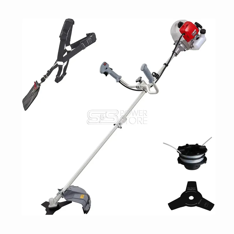 Doppelgriff Benzin Motorsense IKRA IBF43 Freischneider Trimmer Sichere Zahlung