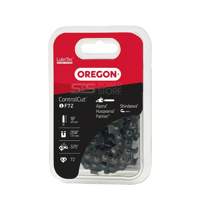 Oregon Sägekette Q21BP072E Controlcut F72 0.325" 1,5 mm 72 TG 45 cm Vollmeißel Bestpreis