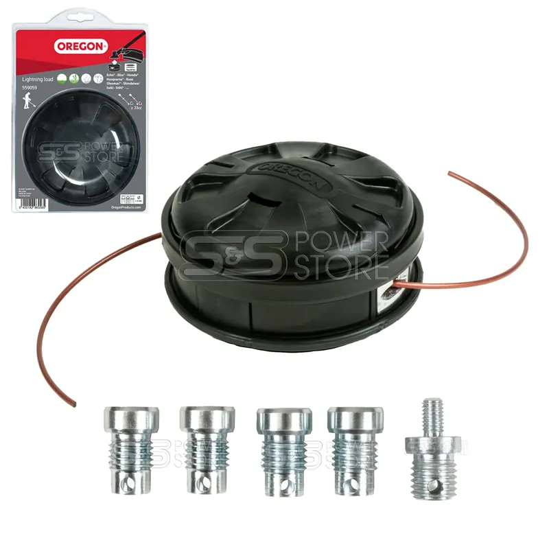 Bestseller Oregon Mähkopf Lightning Load Schneidkopf 130 mm Tap & Go für Trimmer, Freischneider & Motorsensen bis 33 cm³ Hubraum